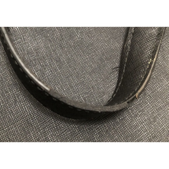 Michael Kors 30S3TCYS2L Cynthia Medium Satchel Black / 001 Calfskin Tote Bag - Picture 8 of 12